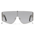 Dolce & Gabbana - DG Sharped Sunglasses - Silver - Dolce & Gabbana Eyewear