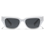 Dolce & Gabbana - Occhiale da Sole DG Sharped - Bianco - Dolce & Gabbana Eyewear