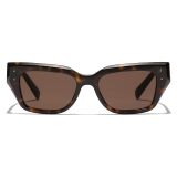 Dolce & Gabbana - Occhiale da Sole DG Sharped - Havana - Dolce & Gabbana Eyewear