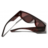 Dolce & Gabbana - Occhiale da Sole DG Sharped - Havana Rosso - Dolce & Gabbana Eyewear