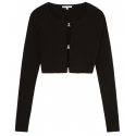 Patrizia Pepe - Sweater Open Jacket Pattern - Black - Pullover - Made in Italy - Luxury Exclusive Collection