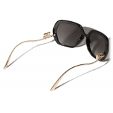 Dolce & Gabbana - DG Crystal Sunglasses - Black Gold - Dolce & Gabbana Eyewear
