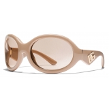 Dolce & Gabbana - DNA Sunglasses - Nude - Dolce & Gabbana Eyewear