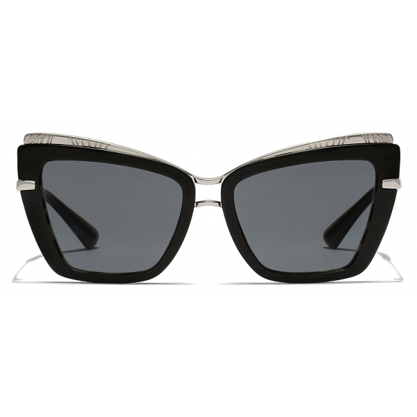 Dolce & Gabbana - Occhiale da Sole Metal Print - Nero Stampa Zebra - Dolce & Gabbana Eyewear