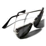 Dolce & Gabbana - Metal Print Sunglasses - Black Zebra Print - Dolce & Gabbana Eyewear