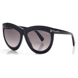 Tom Ford - Doris Sunglasses - Shield Sunglasses - Grey - Sunglasses - Tom Ford Eyewear