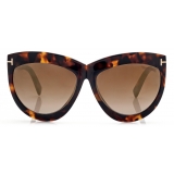 Tom Ford - Occhiali da Sole Doris - Occhiali da Sole Shield - Havana Bionda - Occhiali da Sole - Tom Ford Eyewear