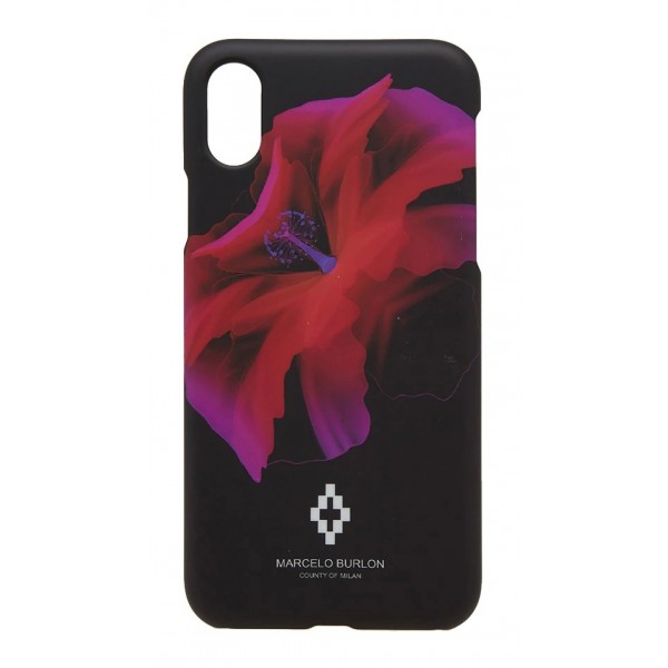 Marcelo Burlon - Red Flower Cover - iPhone X - Apple - County of Milan - Printed Case
