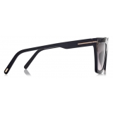 Tom Ford - Occhiali da Sole Eden - Occhiali da Sole Geometrica - Nero - Occhiali da Sole - Tom Ford Eyewear