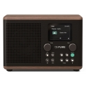 Pure - Classic H4 - Coffee Black Walnut - Digital Kitchen Radio with Bluetooth - High Quality Digital Radio