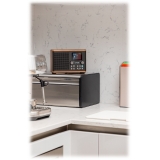 Pure - Classic H4 - Caffè Nero Noce - Radio Digitale da Cucina con Bluetooth - Radio Digitale Alta Qualità