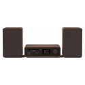 Pure - Classic Stereo - Coffee Black Walnut - Powerful Stereo Sound - High Quality Digital Radio