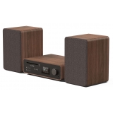 Pure - Classic Stereo - Coffee Black Walnut - Powerful Stereo Sound - High Quality Digital Radio