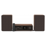 Pure - Classic Stereo - Coffee Black Walnut - Powerful Stereo Sound - High Quality Digital Radio