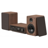 Pure - Classic Stereo - Coffee Black Walnut - Powerful Stereo Sound - High Quality Digital Radio