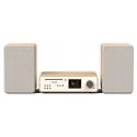 Pure - Classic Stereo - Cotton White Oak - Powerful Stereo Sound - High Quality Digital Radio