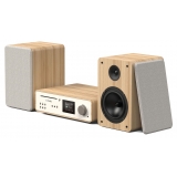 Pure - Classic Stereo - Cotton White Oak - Powerful Stereo Sound - High Quality Digital Radio