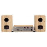 Pure - Classic Stereo - Cotton White Oak - Powerful Stereo Sound - High Quality Digital Radio