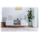 Pure - Classic Stereo - Cotton White Oak - Powerful Stereo Sound - High Quality Digital Radio