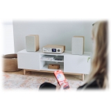 Pure - Classic Stereo - Cotton White Oak - Powerful Stereo Sound - High Quality Digital Radio