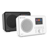 Pure - Elan One - Bianco - Portable DAB+ Radio con Bluetooth - Radio Digitale Alta Qualità