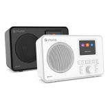 Pure - Elan One - White - Portable DAB+ Radio with Bluetooth - High Quality Digital Radio