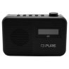 Pure - Elan One² - Carbone - Portable DAB+ Radio con Bluetooth - Radio Digitale Alta Qualità