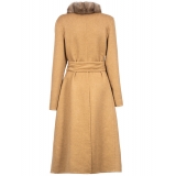 Avvenice - Margot - Cashmere and Sable Coat - Loro Piana Cashmere - Furs - Coats - Luxury Exclusive Collection