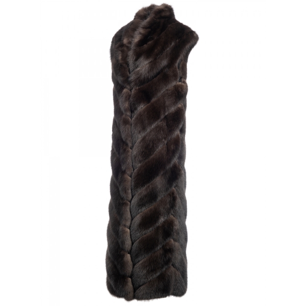 Avvenice - Charlotte - Sable Coat - Waistcoat - Furs - Coats - Luxury Exclusive Collection