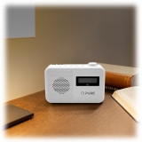 Pure - Elan One² - White - Portable DAB+ Radio with Bluetooth - High Quality Digital Radio