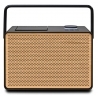 Pure - Evoke Play - Coffee Black Cherry Wood Grill - Wood Edition Portable DAB+ Radio Bluetooth - High Quality Digital Radio