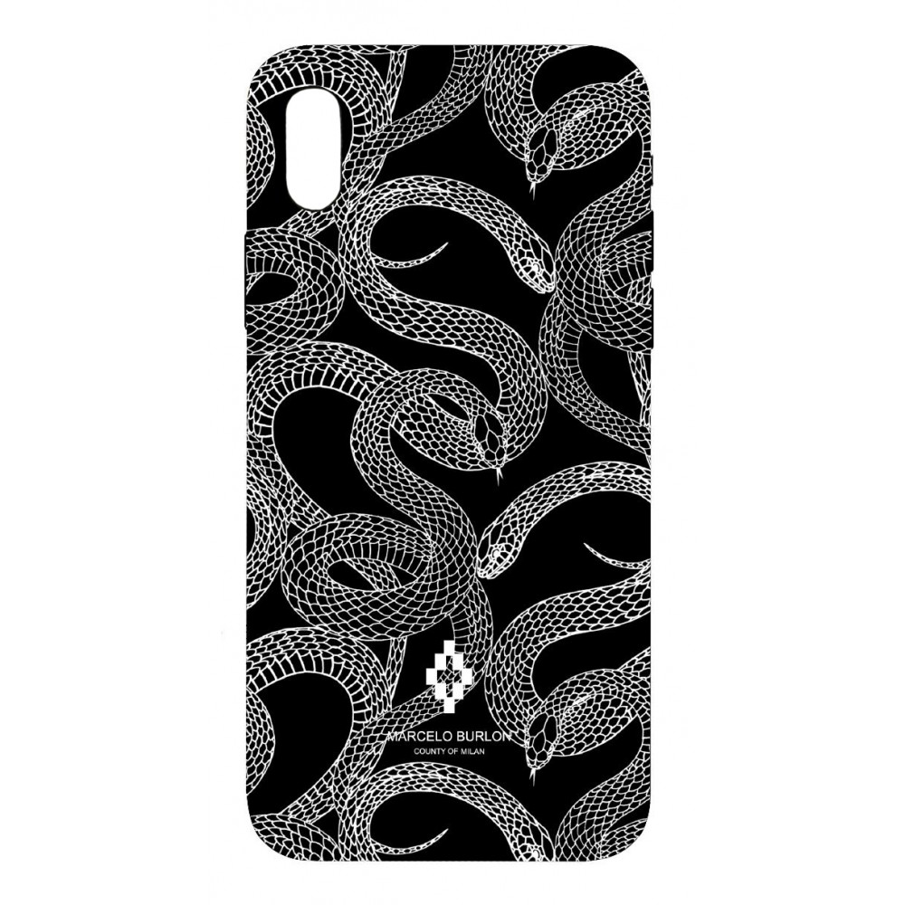 Marcelo Burlon - All Snake Cover - iPhone X - Apple - County of Milan - Printed Case Avvenice