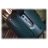 Pure - Woodland Glow - Waterproof Outdoor Speaker with Led Lamp - High Quality Digital Radio