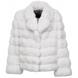 Avvenice - Camille - Chinchilla Jacket - Black & White - Furs - Coats - Luxury Exclusive Collection