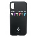 Marcelo Burlon - Cover Six Flags - iPhone X - Apple - County of Milan - Cover Stampata