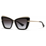 Dolce & Gabbana - Metal Print Sunglasses - Black Gold - Dolce & Gabbana Eyewear