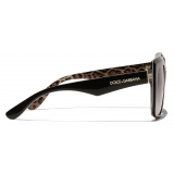 Dolce & Gabbana - New Print Sunglasses - Black Leo Brown - Dolce & Gabbana Eyewear