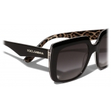 Dolce & Gabbana - New Print Sunglasses - Black Leo Brown - Dolce & Gabbana Eyewear