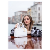 Avvenice - Juliette - Giacca in Cincilla - Bianco e Nero - Pelliccie - Cappotti - Luxury Exclusive Collection