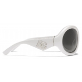 Dolce & Gabbana - DNA Sunglasses - White - Dolce & Gabbana Eyewear