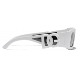 Dolce & Gabbana - DG Pumped Sunglasses - White - Dolce & Gabbana Eyewear