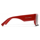 Dolce & Gabbana - Occhiale da Sole DNA - Rosso - Dolce & Gabbana Eyewear