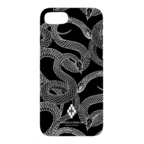 Marcelo Burlon - Cover All Over Snake - iPhone 8 / 7 - Apple - County of Milan - Cover Stampata
