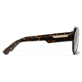 Dolce & Gabbana - Mirror Logo Sunglasses - Havana - Dolce & Gabbana Eyewear