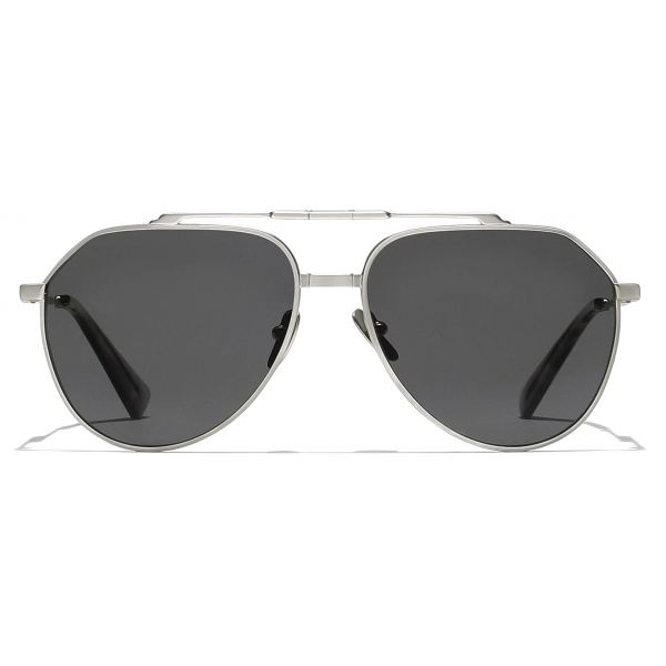 Dolce & Gabbana - Stefano Sunglasses - Matte Silver Black - Dolce & Gabbana Eyewear