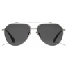 Dolce & Gabbana - Stefano Sunglasses - Matte Silver Black - Dolce & Gabbana Eyewear