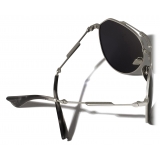 Dolce & Gabbana - Stefano Sunglasses - Matte Silver Black - Dolce & Gabbana Eyewear