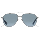 Dolce & Gabbana - Occhiale da Sole Stefano - Canna di Fucile Azzurro - Dolce & Gabbana Eyewear