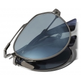 Dolce & Gabbana - Stefano Sunglasses - Gunmetal Light Blue - Dolce & Gabbana Eyewear