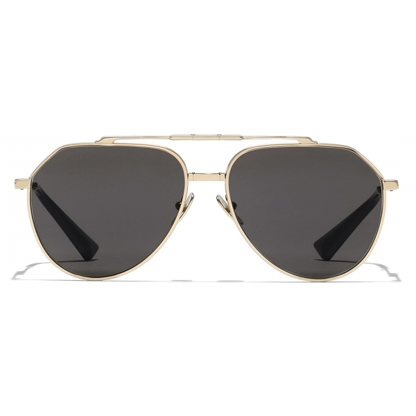 Dolce & Gabbana - Stefano Sunglasses - Gold Grey - Dolce & Gabbana Eyewear